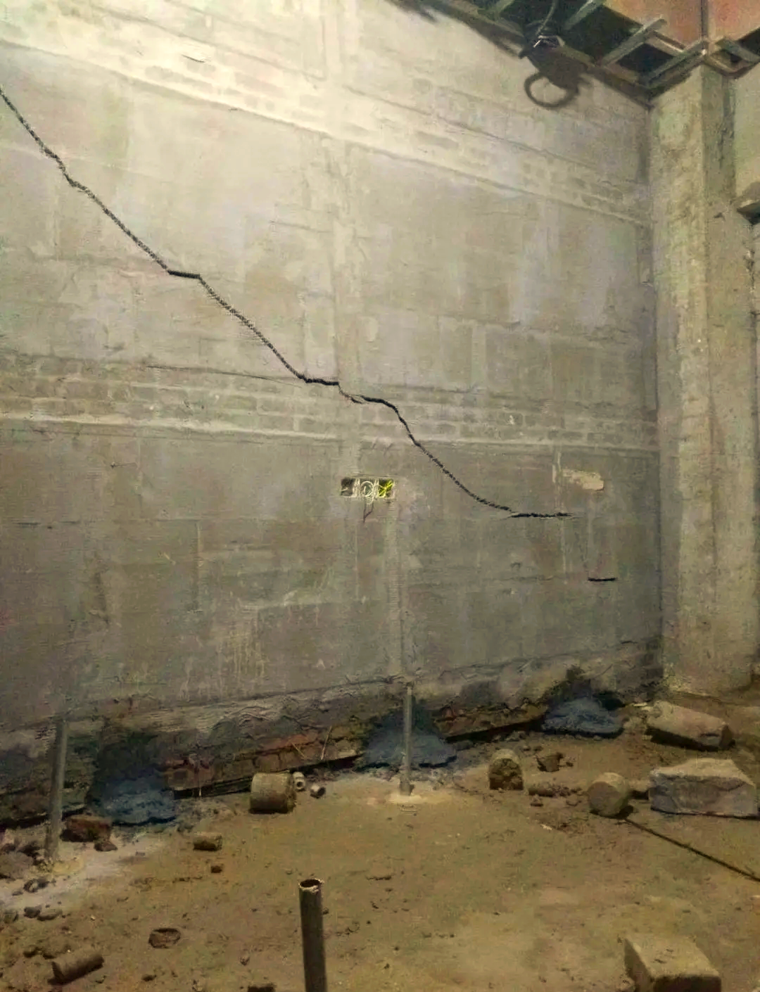 廊坊永清县房屋下沉加固