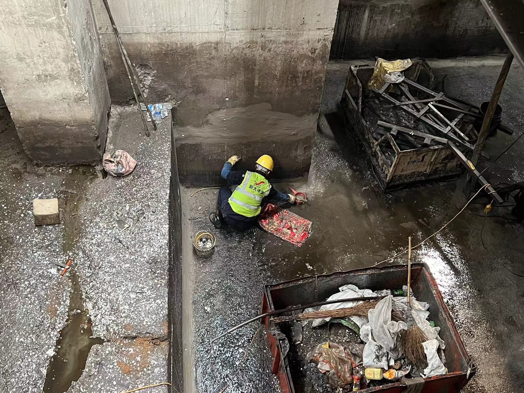 廊坊永清县基坑渗漏水堵漏